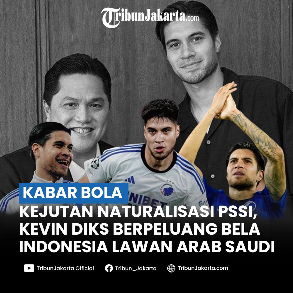Selangkah lagi proses naturalisasi Kevin Diks selesai, kini sang pemain ditargetkan bisa bermain membela Timnas Indonesia melawan Arab Saudi.