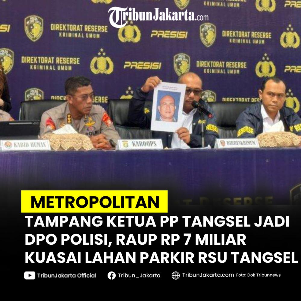 Ormas Pemuda Pancasila (PP) sudah menguasai lahan parkir di RSU Tangerang Selatan selama delapan tahun sejak 2017. Kini sosok ketuanya berinisial MR tengah diburu polisi. Ormas PP diperkirakan sudah terima keuntungan mencapai lebih dari Rp 7 miliar.