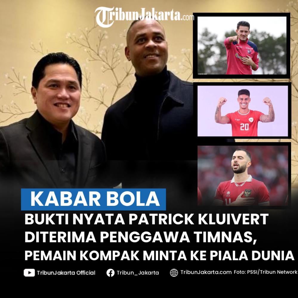 Patrick Kluivert terbukti membuka harapan baru bagi pemain di Timnas Indonesia, sejumlah pemain menyampaikan harapan ingin dibawa ke Piala Dunia 2026.