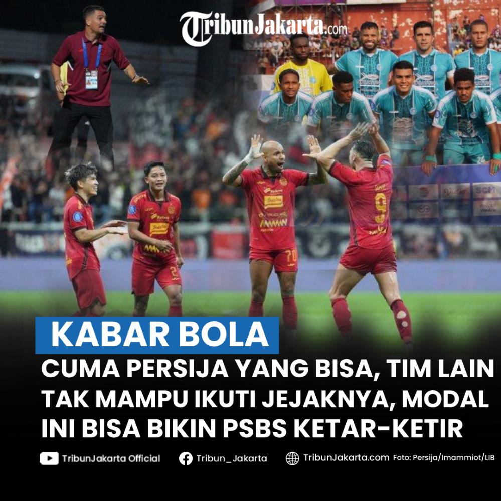Persija jadi tim yang paling banyak mendulang poin dalam lima pekan terakhir di Liga 1. Tim lain tak bisa mengikuti jejaknya. Modal ini membantu Persija dalam menantang PSBS di Liga 1.