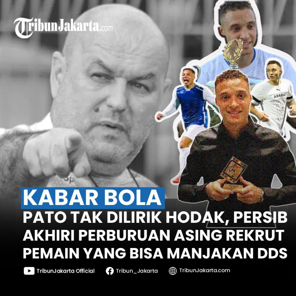 Persib sudah menentukan rekrutan pemain asing terakhirnya yakni Mailson Lima, bukan mantan pemain AC Milan, Alexandre Pato yang didatangkan. Bojan Hodak cari pemain yang bisa manjakan David da Silva.