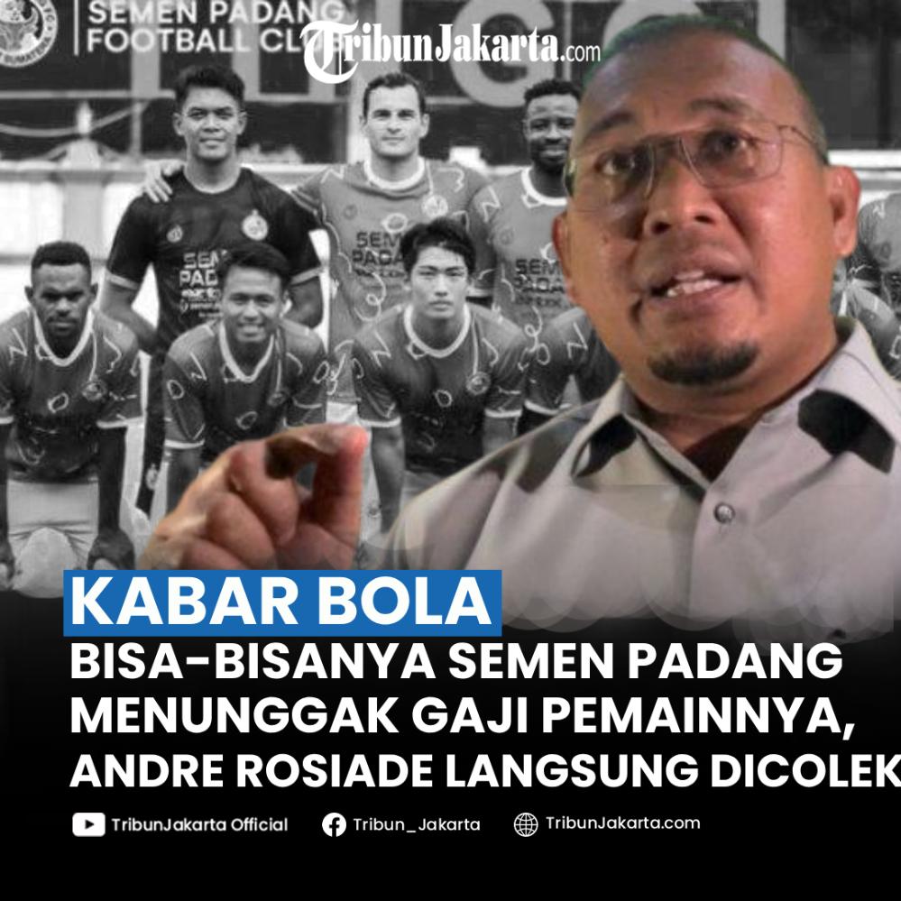 Baru 11 pekan Liga 1 berjalan, Semen Padang dikabarkan sudah menunggak gaji pemainnya. Pemain yang menunggak curhat di media sosial sampai minta bantuan Andre Rosiade.