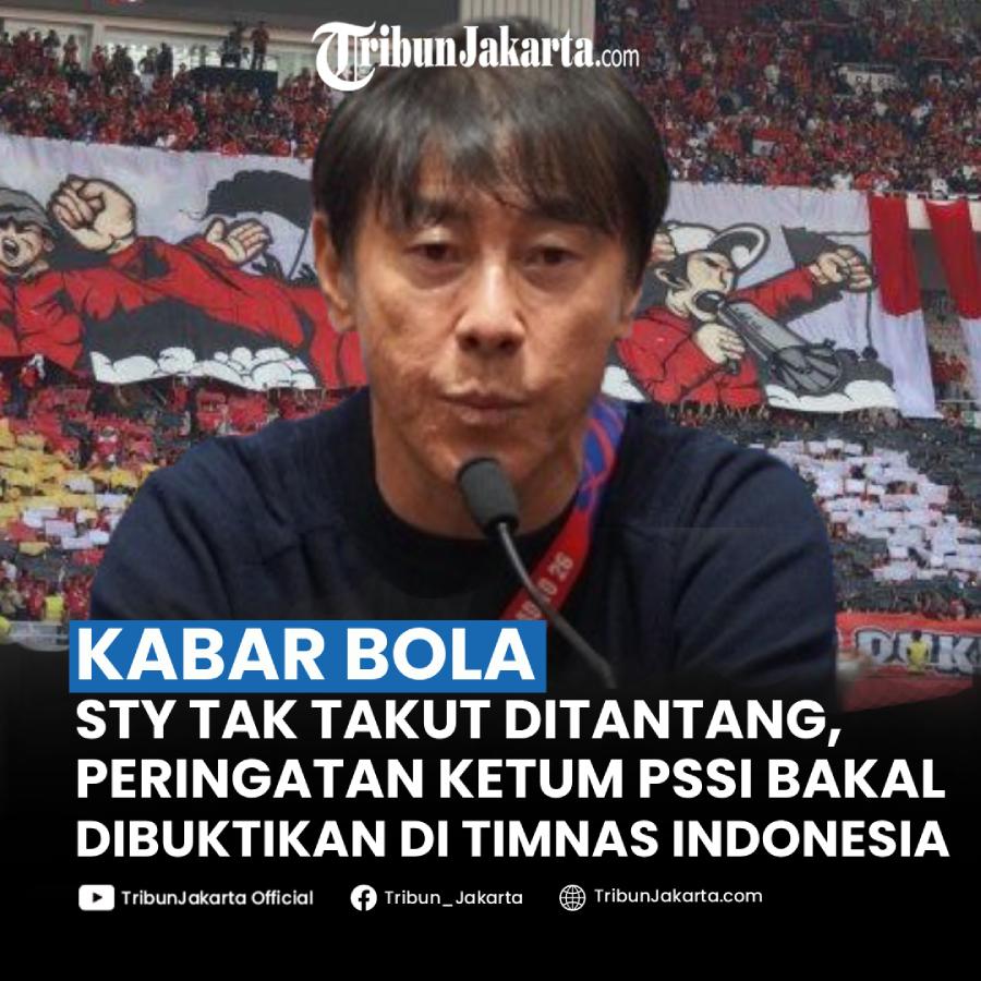 Shin Tae-yong tak takut dengan tantangan yang diberikan PSSI, sang pelatih optimis bisa dapat hasil bagus di putaran ketiga Kualifikasi Piala Dunia 2026 zona Asia.