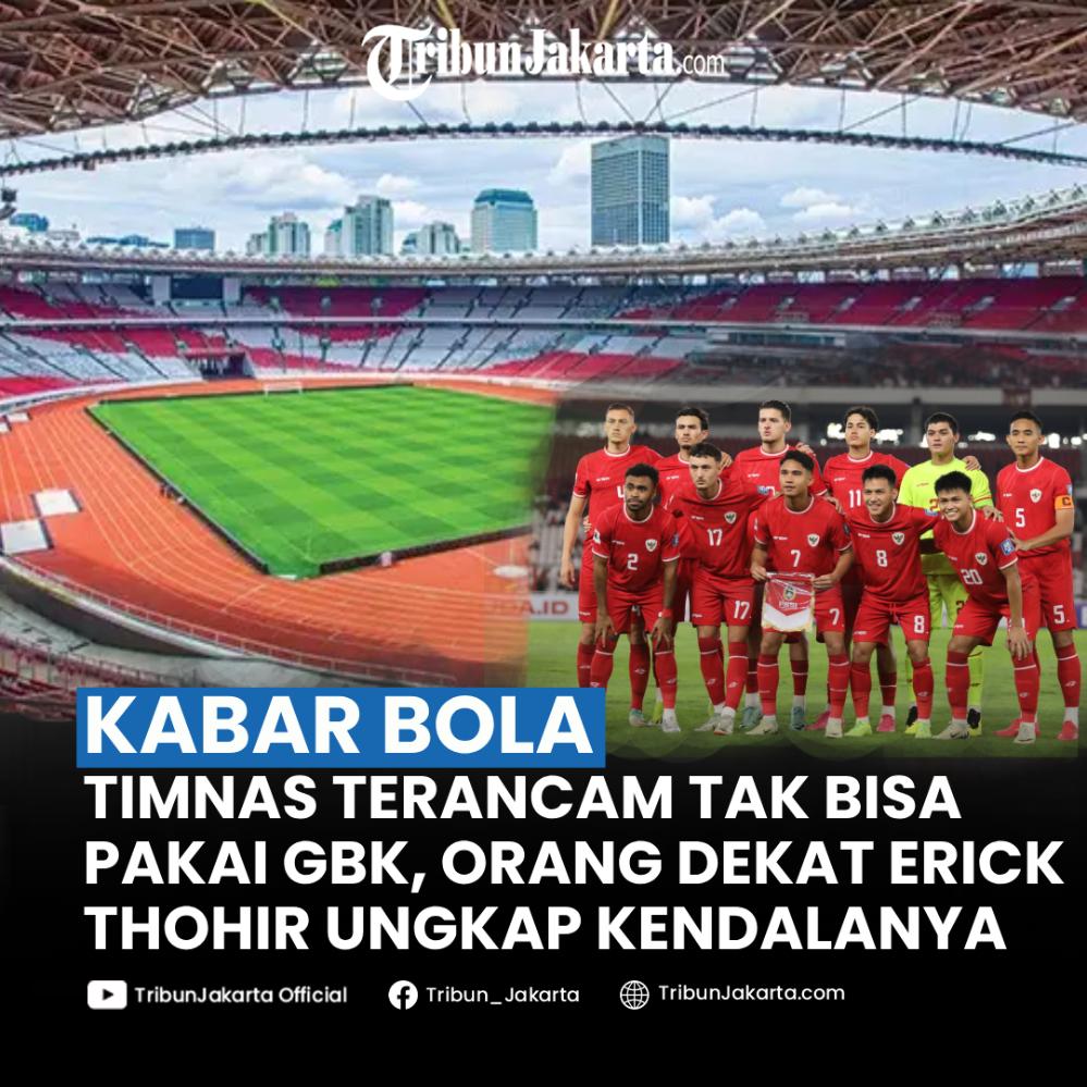 Timnas Indonesia terancam terusir dan tak bisa menggunakan Stadion Utama Gelora Bung Karno saat berlaga di Piala AFF 2024. Ada kendala besar yang menyebabkan GBK tak bisa dipakai.