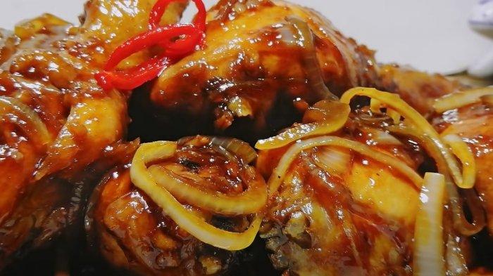 Ayam Kecap Bawang Bombay
