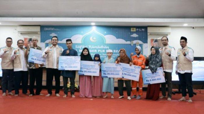 PLN UID S2JB menggelar Safari Ramadhan Berbagi Kebahagiaan Bersama Yatim dan Dhuafa