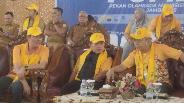 Gubernur Jambi Al Haris membuka perhelatan akbar Pekan Olahraga Mahasiswa daerah (POMDA) Provinsi Jambi tahun 2025 yang digelar Universitas Jambi.
