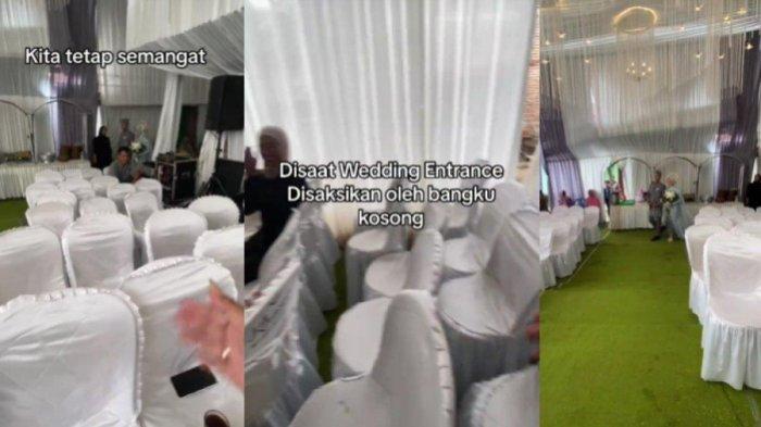 Viral kirab pernikahan digelar tanpa adanya tamu undangan