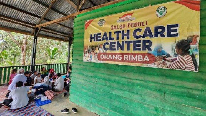 Suku Anak Dalam (SAD) Jambi menghalami sakit musim pancaroba, seperti diare, batu, pilek.