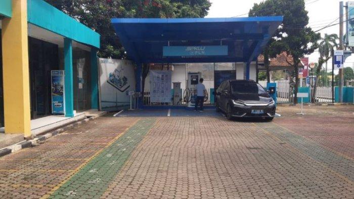 Stasiun Pengisian Kendaraan Listrik Umum (SPKLU) milik PLN