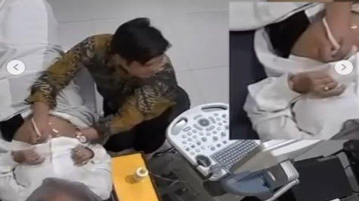 VIRAL - Viral di media sosial aksi dokter kandungan di Garut, Jawa Barat yang diduga melecehkan ibu hamil.