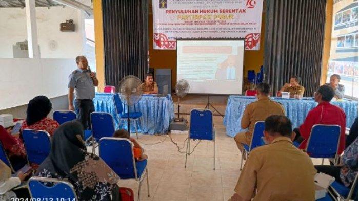 Kanwil Kemenkumham Jambi menggelar Penyuluhan Hukum Serentak dengan tema,
