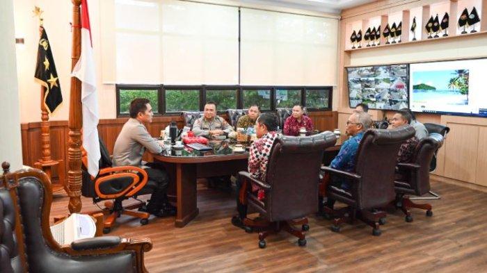 Kapolda Jambi, Irjen Pol Krisno H Siregar audiensi bersama Kementerian Imigrasi dan Pemasyarakatan Republik Indonesia Direktorat Jenderal Pemasyarakatan Kantor Wilayah Jambi, Jumat (13/6/2025)