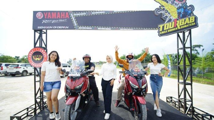 XMAX Community Sumatra atau XOS sukses gelar turing gabungan yang di selenggarakan di Bumi Sepucuk Jambi Sembilan lurah.