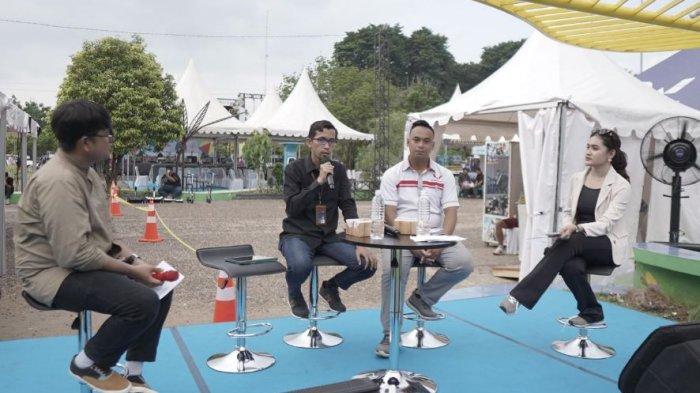 Bazar UMKM Bertajuk Karya Nyata Festival Vol 4 Rumah BUMN yang digelar Kementerian BUMN bersama PLN pada 15 sampai dengan 17 Desember 2023 di Gor Kota Baru, Jambi