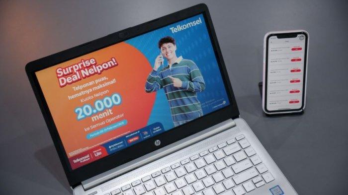 PAKET TELEPON - Pelanggan dapat mengaktifkan paket ini dengan mudah melalui beberapa saluran, yaitu aplikasi MyTelkomsel, dial *888*50#, situs web tsel.id/vasd, atau dengan mengunjungi outlet Telkomsel terdekat