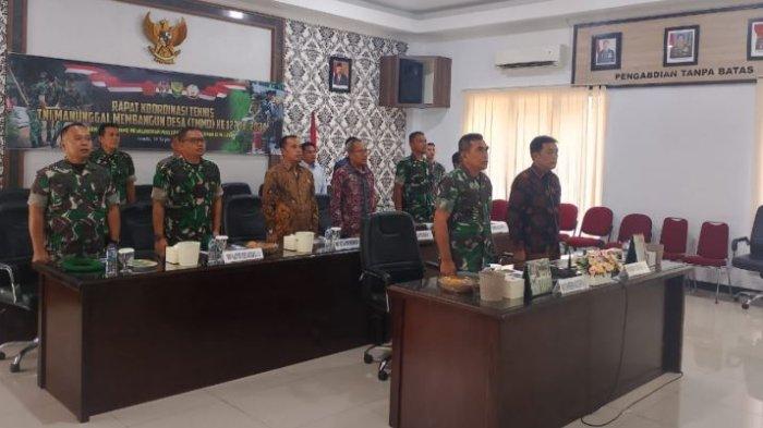 Rapat Koordinasi Teknis (Rakornis) TNI Manunggal Membangun Desa (TMMD) ke- 122 Tahun 2024