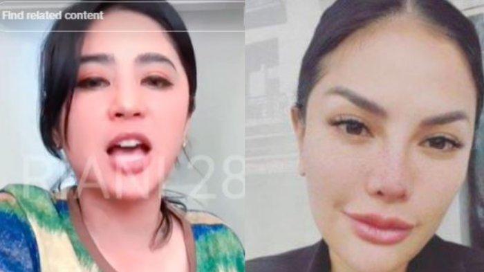Dewi Perssik dan Nikita Mirzani
