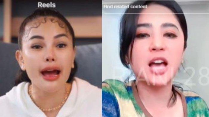Nikita Mirzani dan Dewi Perssik