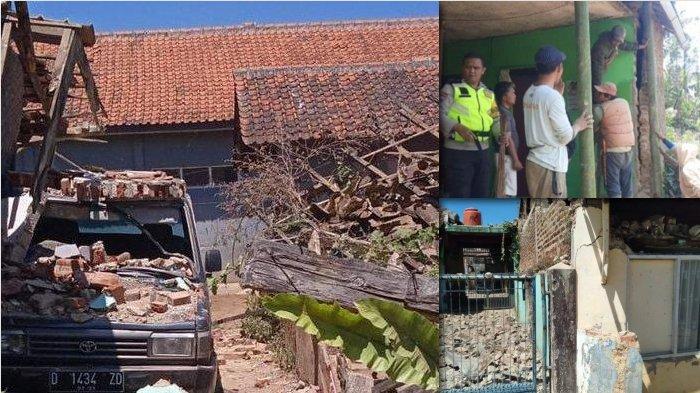 Informasi terkini gempa bumi yang mengguncang wilayah Kabupaten Bandung, Jawa Barat dengan bermagnitudo 5.0 terdampak pada empat desa, Rabu (18/9/2024).