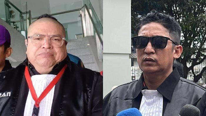 DIBEKUKAN: Razman Arif Nasution dan Firdaus Oiwobo. Saat ini Hak Advokad keduanya telah dibekukan, sehingga tak dapat menggunakannya di pengadilan. (Kompas.com)