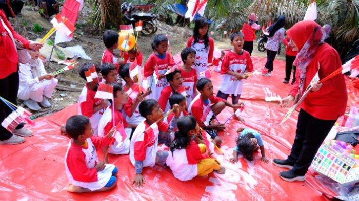 Suku Anak Dalam (SAD) di Sungai Terap Kecamatan Batin XXIV, Kabupaten Batang Hari, Selasa (20/08/2024).