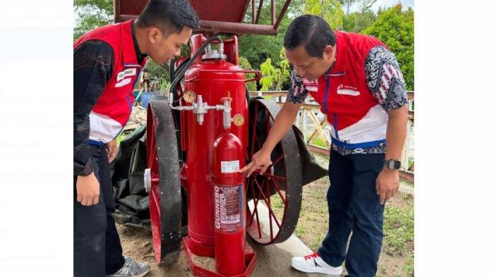 Pertamina Patra Niaga Regional Sumbagsel melakukan Uji Tera BBM di sejumlah SPBU di wilayah Jambi, Rabu (20/11/2024)