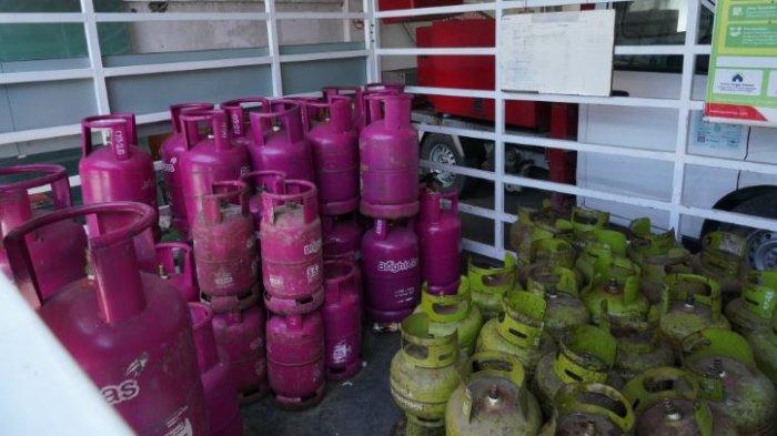 Ilustrasi tabung gas 5 Kg dan 3 Kg