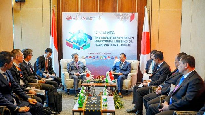 Kapolri Jenderal Listyo Sigit Prabowo hadiri ASEAN Ministerial Meeting on Transnational Crime (AMMTC) ke-17 digelar di Labuan Bajo, Nusa Tenggara Timur (NTT) pada 19-23 Agustus 2023.
