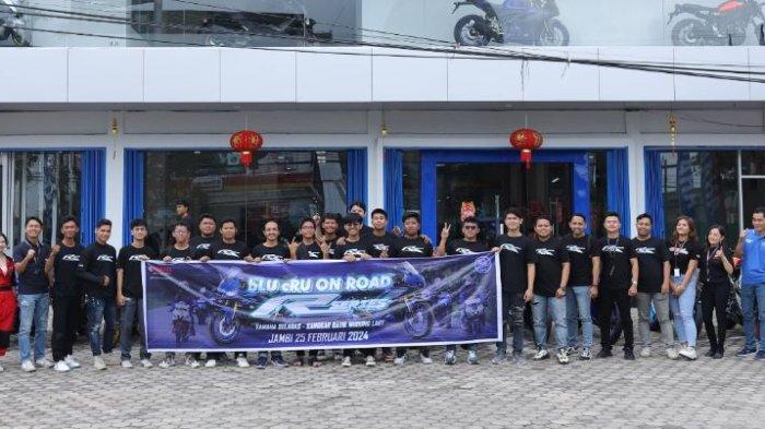 Yamaha Jambi mengadakan aktifitas Blu Cru On Road yang melibatkan para riders R series Jambi yakni Yamaha R15 dan Yamaha R25