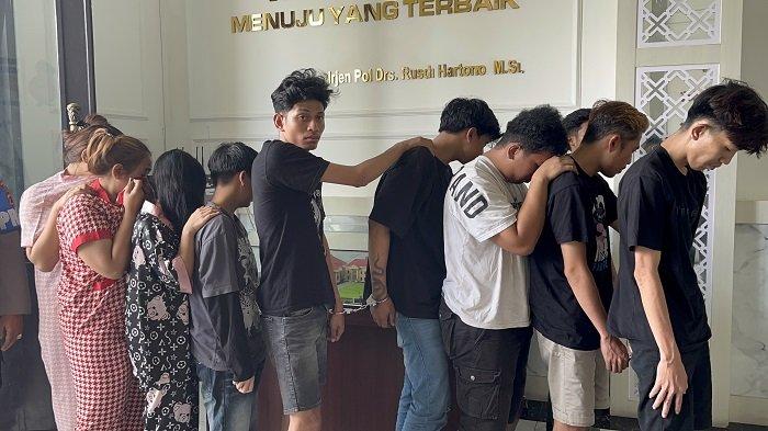 PELAKU PENGEROYOKAN BRIMOB - 5 Pelaku Pengeroyokan dan Penikaman Brimob Polda Jambi Ditangkap
