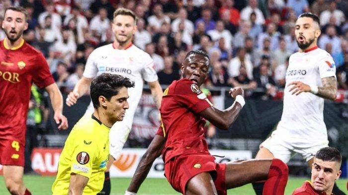 AS Roma takluk dari Sevilla di Final Liga Europa lewat adu penalti pada Kamis (1/6/2023) dini hari.