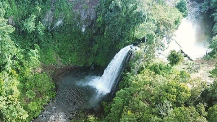 AIR TERJUNG - Air Terjun Sigerincing di Desa Tuo, Kecamatan Lembah Masurai, Kabupaten Merangin, Jambi.