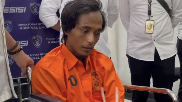 PEMBUNUH MATNUR - Al Iksan, eksekutor utama dalam kasus pembunuhan Matnur sopir travel.