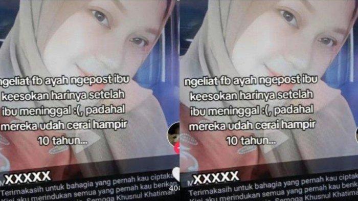 Anak Syok Ayahnya Posting Foto Ibu Sudah Meninggal