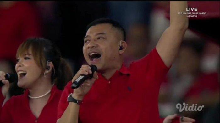 Anang Hermansyah dan Ashanty saat tampil di GBK, dan akhirnya memilih walk out