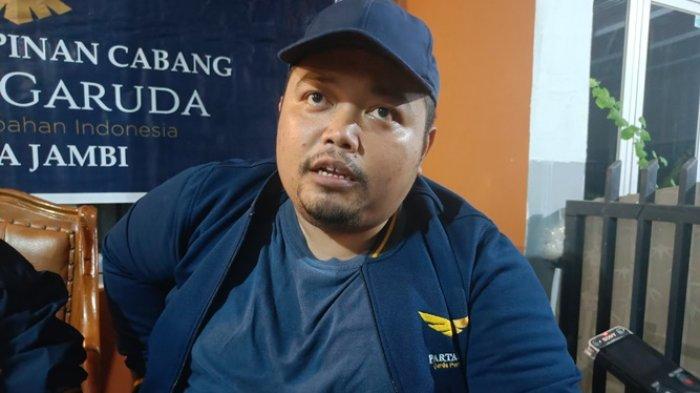 Ketua DPC Garuda Kota Jambi, Andrio Utama.