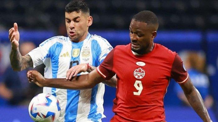 Argentina vs Kanada di Semifinal Copa America 2024 pada Rabu (10/7/2024) pagi.