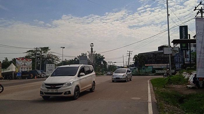 Arus Balik Lebaran, Jalan Gajah Mada Batanghari Jambi Terpantau Lenggang Saat Puncak