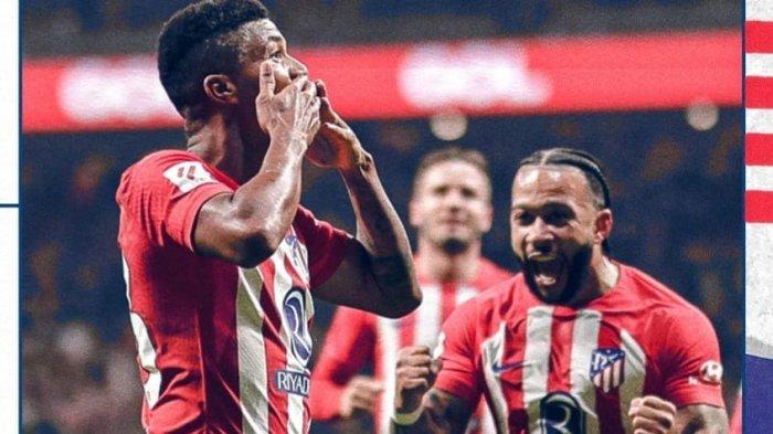 Atletico Madrid mengalahkan Rayo Vallecano di La Liga Spanyol pada Kamis (1/2/2024) dini hari.