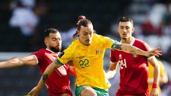 Australia vs Indonesia di Piala Asia 2024 pada Minggu (28/1/2024) malam.