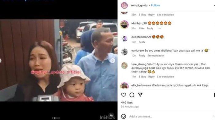 Ayu Ting Ting Nyoblos