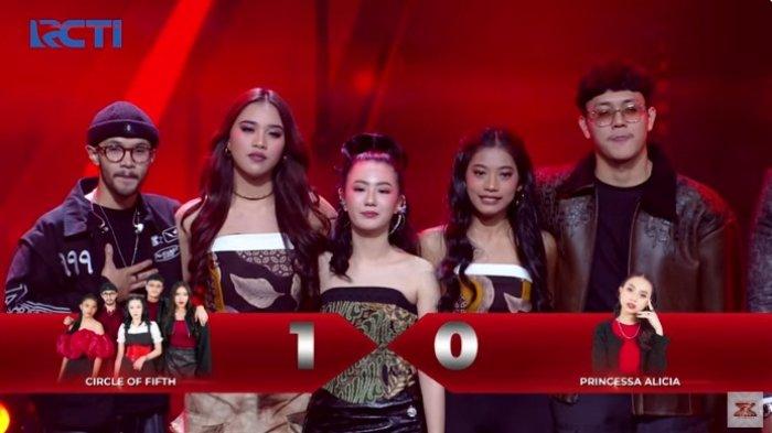 Circle of Fifth tereliminasi di X Factor Indonesia 2024