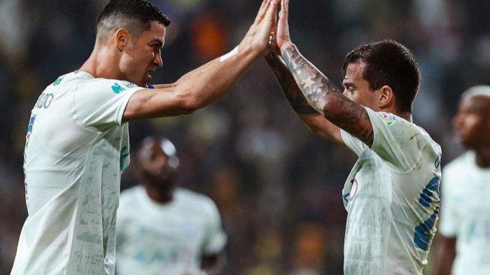 Cristiano Ronaldo di pertandingan Al-Nassr