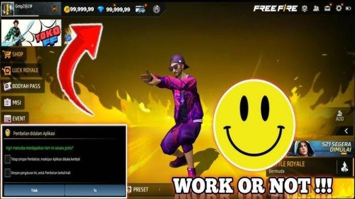 Download Free Fire MOD APK Full Diamond +999999 Update Senjata Terbaru Desember 2024