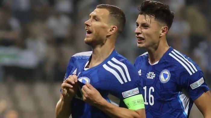 Edin Dzeko di Timnas Bosnia