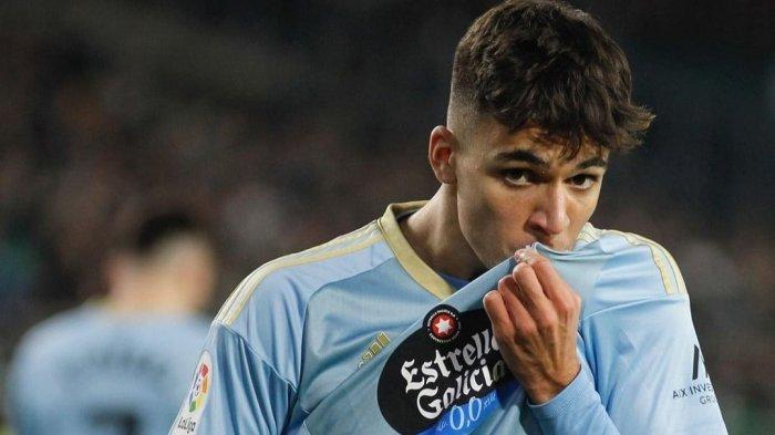 Gabri Veiga, gelandang Celta Vigo yang jadi andalan Manchester United