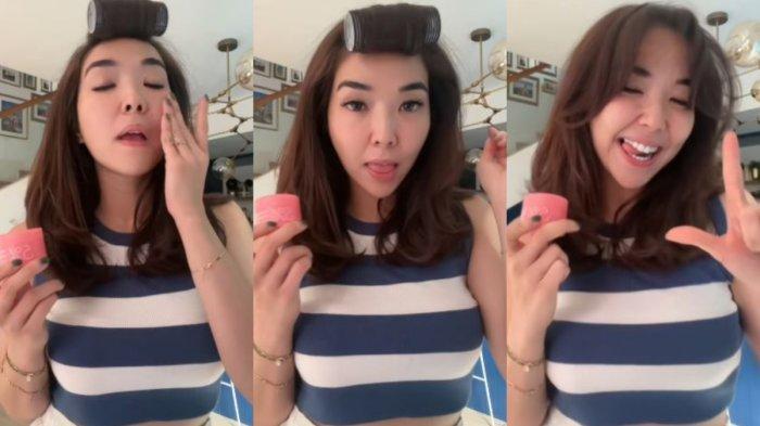 KOLASE - Artis Gisella Anastasia alias Gisel sedang mempromosikan produk kecantikan, postingan video TikTok nya pun viral di sosial media.