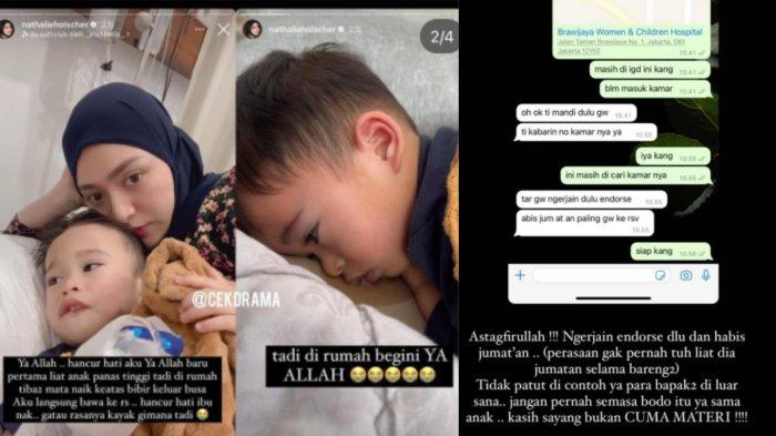 Hati Nathalie Holscher Hancur Sule Lebih Pilih Kerjakan Endors daripada jenguk anak di rumah sakit