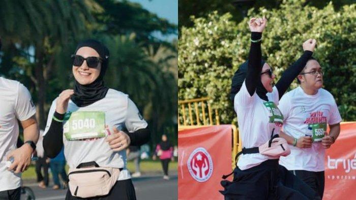 Irish Bella Ikut Lari Marathon